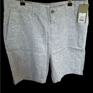 Goodfellow & Co. Men's Heather Gray Flat Front Shorts size 32